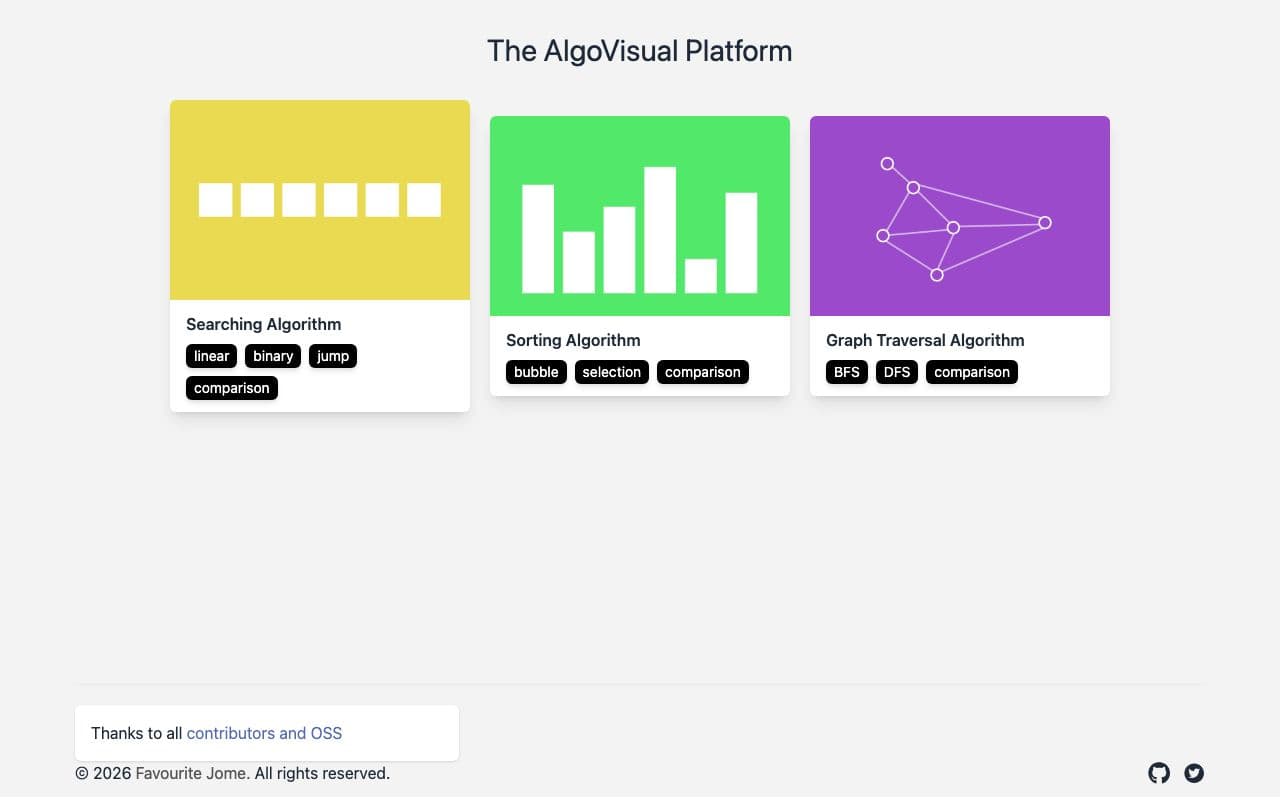 AlgoVisual screenshot
